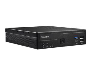 Shuttle dh610 pc/estación de trabajo barebone 1,3 l tamaño pc negro