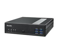 Shuttle XPC Slim PC System DL3000EP - Intel N100 - Win10 IoT - 8GB RAM - 128GB SSD M.2 (NVMe) - 2x LAN (2x 2.5Gbit) - 2xCOM - 1xHDMI - 1xDP - 1x VGA - l?fterlos - 24/7 Dauerbetrieb (DL3000EP)