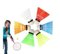 Shuttlecocks Ball Set Colorful Badminton Balls for Batting Training