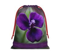 SHuWeiD Bolsa de regalo de terciopelo morado con estampado 02 súper suave, bolsas de regalo multiusos para almacenamiento de dulces y comestibles