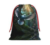 SHuWeiD Lingge Print - Bolsa de regalo de terciopelo súper suave multiusos para almacenamiento de dulces y comestibles