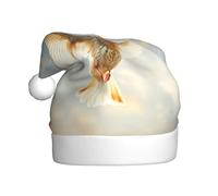 SHuWeiD Sombrero de Navidad de pájaro volador, sombrero de Navidad para adultos, sombrero de Navidad unisex, adecuado para fiestas de Año Nuevo