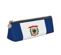 SHuWeiD West Virginia State Flag Print Triángulo Box Multifuncional Bolsa de Maquillaje, Oficina Viajes y Almacenamiento Diario de Papelería, Blanco, One Size, Ligero