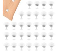 Shwdsy Sujeta Nordico, 30 Pezzi Clips Edredon, Rosa Clips Nordico, 32 X 26 mm Sujeta Edredones, con Un Comodo Design a Scatto per Fissare Lenzuola, Copripiumini e Tende