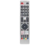 SHWRMC0133 - Mando a distancia IR de repuesto para Sharp Aquos TV 32BI6EA 40BI2EA 40BI5EA 40BL2EA 40BL3EA 40BL4EA 40BL5EA 40BN5EA 40BN6EA 43BI2EA 43BI5EA 43BL2EA 43BL3EA 43BL5. EA 43BN5EA 43BN6EA