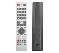 SHWRMC0133 Voz Control Remoto Compatible con Sharp TV 40BL2EA 40BL4EA 24BI2EA 24BI6EA 32BI2EA 65BL3EA 65BL4EA 65BN6E Sustitución Controlador con Prime Video Google Play Netflix Youtube Botones