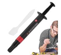 Shxupjn Pasta térmica para PC, Pasta térmica de enfriamiento | Pasta Térmica para Enfriar Todos Los Procesadores,Silicona térmica de conductividad Segura, Pasta térmica de Metal líquido, Limpiador de