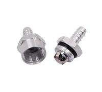 SHYISY Válvula antiretorno Válvula de retención sin Retorno de Combustible de 6/8/10/12mm, línea de Combustible de Agua diésel de Gasolina de aleación de Aluminio unidireccional (Color : 10MM)
