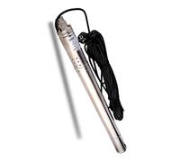 SHYLIYU Bomba de Agua 0.5Hp Cabeza Máxima 50M Bomba Sumergible de Pozo Profundo Calibre de 1/2 Pies 2"OD Bomba de Perforación de Tubo para Uso Industrial y Doméstico Agricultura