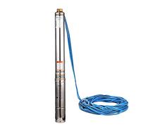 SHYLIYU Bomba de Pozo 550W 0.75HP Bomba Sumergible Profundo 11800L/H Uso Doméstico e Industrial