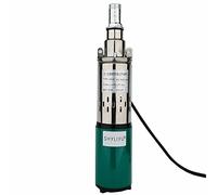 SHYLIYU Bombas de Agua Sumergibles Solar Bomba Sumergible para Pozo 24V DC 260W Bomba de Pozo Profundidad de inmersión máx 53m 2300L/H para Agua Doméstica Jardin Riego Estanques Ríos etc.
