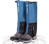 Shyllin Polainas Impermeables Senderismopara Hombre y Mujer, 620D Transpirables Polainas Nieve Polainas Caza Trail Running,Polainas Pierna Arranque Ajustables Trekking Exteriores,esquí,Escalada (XL)
