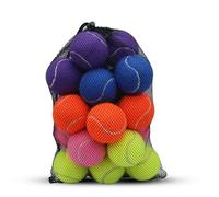 SHYUJAJIE 20 pelotas de tenis para entrenamiento de tenis, alta elasticidad, para principiantes, ejercicio físico para perros (multicolor)