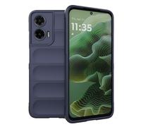 SHYXGLON Funda compatible con Motorola Moto G35 5G de grado militar, soporte integrado, armadura híbrida, doble capa, resistente, anticaídas, funda protectora para Motorola G35 5G (azul#)