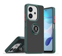 SHYXGLON Funda Compatible con Realme 14 5G Soporte de Grado Militar, Híbrido Armadura Anillo Soporte Policarbonato Duro Case Prueba de Golpes Funda para Realme 14T 5G (Verde)
