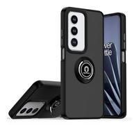 SHYXGLON Funda Compatible con Vivo V50 Lite Soporte de Grado Militar, Híbrido Armadura Anillo Soporte TPU Suave y Policarbonato Duro Case Prueba de Golpes Funda para Vivo V50 Lite (Negro#)