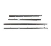 SHYYBD 4 Burletes De Goma Para Ventanas Coche Para Acura TSX 2009-2014 Protector Impermeable Para Molduras Exteriores Puertas Laterales Impermeables Tiras