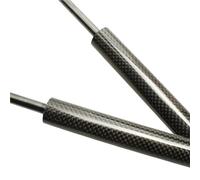 SHYYBD Amortiguadores De Gas Para Portón Trasero Coche Con Resortes Para Serie 3 Compact E46 Hatchback 2001-2004, Automáticos, Fácil Apertura Resorte De gas Maletero(Carbono negro)