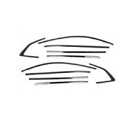 SHYYBD Burlete De Goma Ventanas Coche Para BYD Para Song Para Plus U 2021+ Protector Molduras Laterales Puertas, Adhesivo Exterior Decorativo Impermeables Tiras