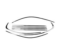 SHYYBD Burlete Para Ventana De Coche Para Serie 3 F30 2013-2018 Protector Tira Exterior En Negro Brillante Con Sello Decorativo Impermeables Tiras