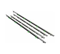 SHYYBD Burlete Para Ventana Lateral De Coche Para CRV 2007-2011 Borde Puerta, Moldura, Goma, Insonorizante, Cinturón Protector Impermeables Tiras