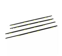 SHYYBD Burlete Para Ventanillas Laterales De Coche Para Civic 2001-2019, Moldura, Junta Cristal Puerta, Protector Borde Goma Impermeables Tiras(2001-2005)