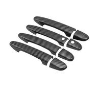 SHYYBD Cubierta Exterior Para Manija De Puerta De Coche Para Mazda 3 Para Mazda3 MK3 BM BN 2014-2018. Protectores Laterales Con Pegatinas. Manija Exterior(1 botón)