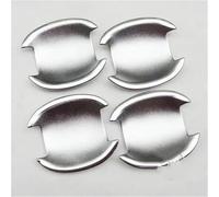 SHYYBD Cubierta Protectora Exterior Para Manija De Puerta De Coche Para Nissan Para Cube (2009-2016) Para Juke (2011-2018). Manija Exterior