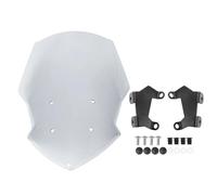 SHYYBD Deflectores De Viento para Motocicleta, Parabrisas para Yamaha MT15 MT-15 2019-2023 con Accesorios De Soporte Parabrisas Deflector(Humo Ligero)
