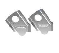 SHYYBD Elevador Manillar Elevador De Manillar De Motocicleta para H&Onda XL750 Transalp XL650 XL 750 650, Abrazadera De Montaje En Elevación, Extensión De Manillar Abrazaderas Montaje(Plata 28mm)