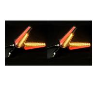 SHYYBD Intermitentes Delanteros Y Traseros para Suzuki GSR600 750 SV650 400 V-Strom 650 1050 Bandit 650 1250s Intermitentes Luces(Rojo 1)