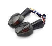 SHYYBD Intermitentes Moto Intermitentes para Motocicleta, Luz Intermitente para H&Onda CB 600F 600S 900F para Hornet 1300 400 SB/SF 1000R CBF 500 600N 1000F Impermeables(Fumar)