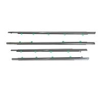 SHYYBD Juego De 4 Burletes Para Ventanas Laterales Coche Para CRV 2012-2016 Cinturones Decorativos Para Puertas, Burlete Goma Negro, Protector Bordes Impermeables Tiras