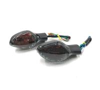 SHYYBD Luces Direccionales Luz Direccional para Motocicleta para H&Onda para CBR500R, para CB500F, para CBR650F, CRF250L, Intermitentes, Luces De Freno. Señales Luces(Titanio)