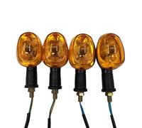SHYYBD Luz Intermitente Delantera Y Trasera para Motocicleta, Intermitente para Honda Dax ST CT Z50 50 70 125cc, Luz Trasera Intermitentes Luces(4 Piezas)