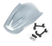 SHYYBD Parabrisas De Motocicleta para Yamaha MT-07 2014-2017, Deflectores De Viento, Pantalla Protectora con Soporte Y Accesorios Parabrisas Deflector(Humo Ligero)