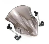 SHYYBD Parabrisas De Motocicleta para Yamaha MT125, FZ, FZ1, FZ6, FZ8, FZ8N, XJ6, MT-01, MT03, MT07 (2013) con Soporte Ajustable Parabrisas Deflector(Color 7)