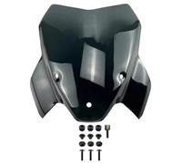 SHYYBD Parabrisas Deportivo para Motocicleta, Deflectores De Viento para S1000R 2021 2022 2023 2024, Cubierta De Carenado Parabrisas Deflector(Negro,Sin Soporte)