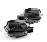 SHYYBD Paramanos De Motocicleta, Protectores Parabrisas, con Luz Señal para Yamaha TDM 850 MT 125 03 01 Xt660 deflectores Viento y frío(Negro)