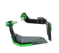 SHYYBD Paramanos De Motocicleta, Protectores Parabrisas, Protección contra El Viento para Kawasaki VN 650, para Vulcan S, VN650, para VULCANS deflectores Viento y frío(Verde,X2)