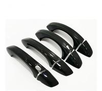 SHYYBD Protector De Manijas De Puertas Para Skoda Para Kodiaq 2017-2023 Cubierta Decorativa Para Manijas Exteriores De Puertas Delanteras Traseras Manija Exterior(Negro,Tipo 1)