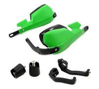 SHYYBD Protector De Manillar Motocicleta, Protectores Manos, Protección Parabrisas, Palancas para R1300GS R 1300 GS 2023 2024 deflectores Viento y frío(Verde)