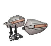 SHYYBD Protector De Manos para Manillar Motocicleta, contra El Viento para VTX1300 Vtx 1300 VF750 VFR750 VFR800 deflectores Viento y frío(Titanio)