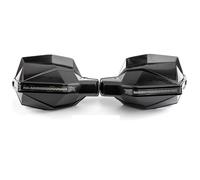 SHYYBD Protectores De Manos para Motocicleta, Manillar, Protector A Prueba Viento, con Luz para Yamaha Serow 225 250 deflectores Viento y frío(Negro)