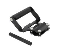 SHYYBD Soporte para Teléfono Móvil De Motocicleta con GPS para Africa Twin CRF1000L 2018-2019. Adaptador Soporte Barra Frontal GPS(Negro1)