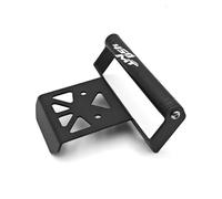 SHYYBD Soporte Placa Navegación GPS Motocicleta para CFMOTO 450MT, Barra Transversal Expansión, Accesorio para Teléfono Inteligente Soporte Barra Frontal GPS(Negro1)