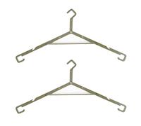 SHYYOULQE 2 perchas plegables para viajes, para viajeros y amantes del aire libre, camping al aire libre