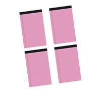 SHYYOULQE 4 blocs de notas legales para rascar, papel de escritura, suministros escolares, blocs de notas con forro legal, bloc de notas de bolsillo, bloc de notas para escribir