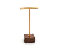SHYYOULQE 9 estilos simples de madera para joyas, pendientes, exhibición, almacenamiento de joyas, accesorios de fotos, decoración, soporte para aretes