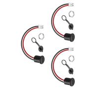 SHYYOULQE Adaptadores de terminal tipo C hembra 2.0 de alta compatibilidad con tapas a prueba de polvo y cable de conversión de sello de tuerca impermeable, conectores industriales USB C a prueba de